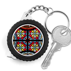 Stained Glass Window Colorful Color Measuring Tape by Pakrebo