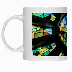 Cathedral Sagrada Família Barcelona White Mugs by Pakrebo