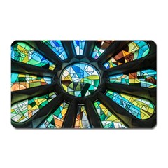 Cathedral Sagrada Família Barcelona Magnet (rectangular) by Pakrebo