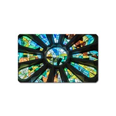 Cathedral Sagrada Família Barcelona Magnet (name Card) by Pakrebo