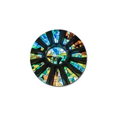 Cathedral Sagrada Família Barcelona Golf Ball Marker (4 Pack) by Pakrebo