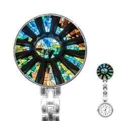 Cathedral Sagrada Família Barcelona Stainless Steel Nurses Watch by Pakrebo