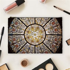 Stained Glass Window Glass Ceiling Cosmetic Bag (large) by Pakrebo