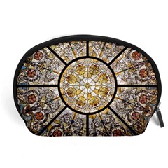 Stained Glass Window Glass Ceiling Accessory Pouch (large) by Pakrebo