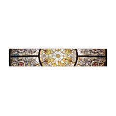 Stained Glass Window Glass Ceiling Flano Scarf (mini)