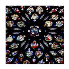 Stained Glass Sainte Chapelle Gothic Tile Coasters by Pakrebo