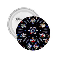 Stained Glass Sainte Chapelle Gothic 2 25  Buttons by Pakrebo