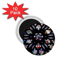 Stained Glass Sainte Chapelle Gothic 1 75  Magnets (10 Pack)  by Pakrebo