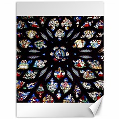 Stained Glass Sainte Chapelle Gothic Canvas 36  X 48  by Pakrebo