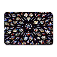 Stained Glass Sainte Chapelle Gothic Small Doormat  by Pakrebo