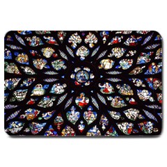 Stained Glass Sainte Chapelle Gothic Large Doormat  by Pakrebo