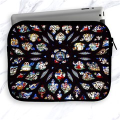 Stained Glass Sainte Chapelle Gothic Apple Ipad 2/3/4 Zipper Cases by Pakrebo