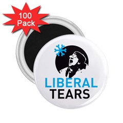 Liberal Tears Funny Screeching Democrat Screaming 2 25  Magnets (100 Pack)  by snek