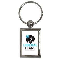 Liberal Tears Funny Screeching Democrat Screaming Key Chains (rectangle)  by snek