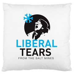 Liberal Tears Funny Screeching Democrat Screaming Standard Flano Cushion Case (one Side) by snek