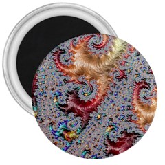 Fractal Artwork Design Pattern 3  Magnets by Pakrebo