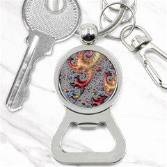 Fractal Artwork Design Pattern Bottle Opener Key Chains by Pakrebo