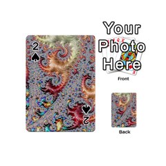 Fractal Artwork Design Pattern Playing Cards 54 (mini) by Pakrebo