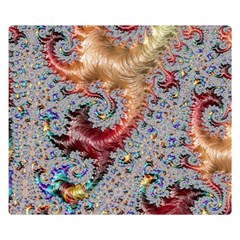 Fractal Artwork Design Pattern Double Sided Flano Blanket (small)  by Pakrebo