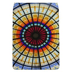 Background Stained Glass Window Removable Flap Cover (l) by Pakrebo