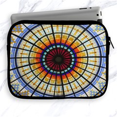 Background Stained Glass Window Apple Ipad 2/3/4 Zipper Cases by Pakrebo