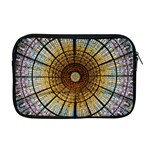 Barcelona Glass Window Stained Glass Apple MacBook Pro 17  Zipper Case Front