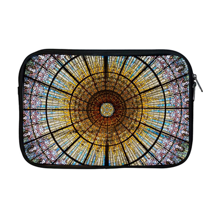 Barcelona Glass Window Stained Glass Apple MacBook Pro 17  Zipper Case