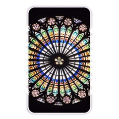 Stained Glass Cathedral Rosette Memory Card Reader (rectangular) by Pakrebo