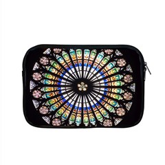 Stained Glass Cathedral Rosette Apple Macbook Pro 15  Zipper Case by Pakrebo