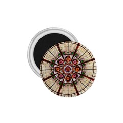 Pattern Round Abstract Geometric 1 75  Magnets by Pakrebo