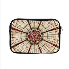 Pattern Round Abstract Geometric Apple Macbook Pro 15  Zipper Case by Pakrebo