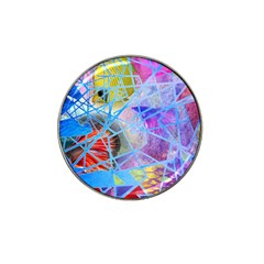 Wallpaper Stained Glass Hat Clip Ball Marker by Pakrebo