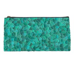 Turquoise Pencil Cases by LalaChandra