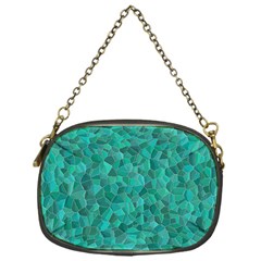 Turquoise Chain Purse (one Side) by LalaChandra