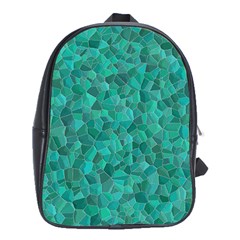 Turquoise School Bag (xl) by LalaChandra