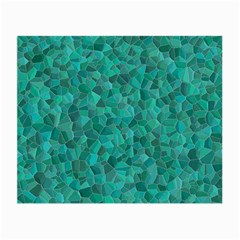 Turquoise Small Glasses Cloth by LalaChandra