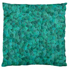 Turquoise Standard Flano Cushion Case (two Sides)