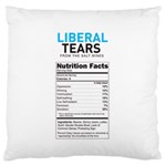 Liberal Tears  funny with supplement facts CUSTOM COLORS Standard Flano Cushion Case (One Side) Front