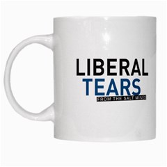 Liberal Tears Special Funny Mug With Supplement Facts White Mug by snek