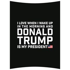 I Love When I Wake Up And Donald Trump Is My President Maga Back Support Cushion by snek