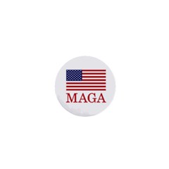 Maga Make America Great Again With Usa Flag 1  Mini Buttons by snek