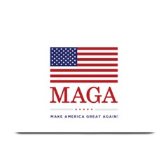 Maga Make America Great Again With Usa Flag Plate Mats by snek