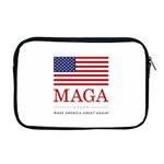 MAGA Make America Great Again with USA flag Apple MacBook Pro 17  Zipper Case Front