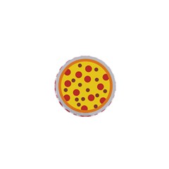 Pizza Table Pepperoni Sausage 1  Mini Buttons by Pakrebo