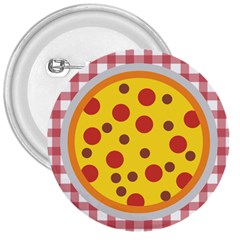 Pizza Table Pepperoni Sausage 3  Buttons by Pakrebo