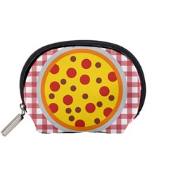 Pizza Table Pepperoni Sausage Accessory Pouch (small) by Pakrebo