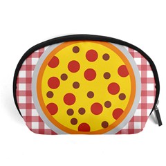 Pizza Table Pepperoni Sausage Accessory Pouch (large) by Pakrebo