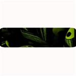 Fractal Fractals Green Ball Black Large Bar Mats 32 x8.5  Bar Mat