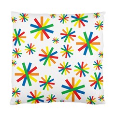 Celebrate Pattern Colorful Design Standard Cushion Case (one Side) by Pakrebo