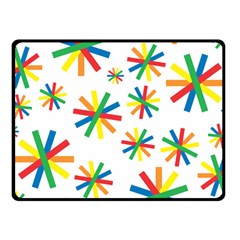 Celebrate Pattern Colorful Design Fleece Blanket (small) by Pakrebo